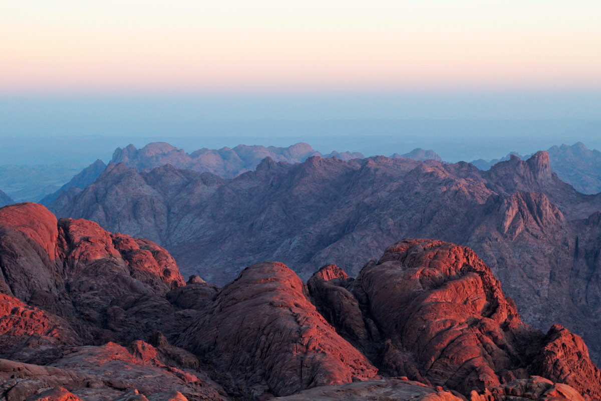 Viagem ao Monte Sinai, no Egito