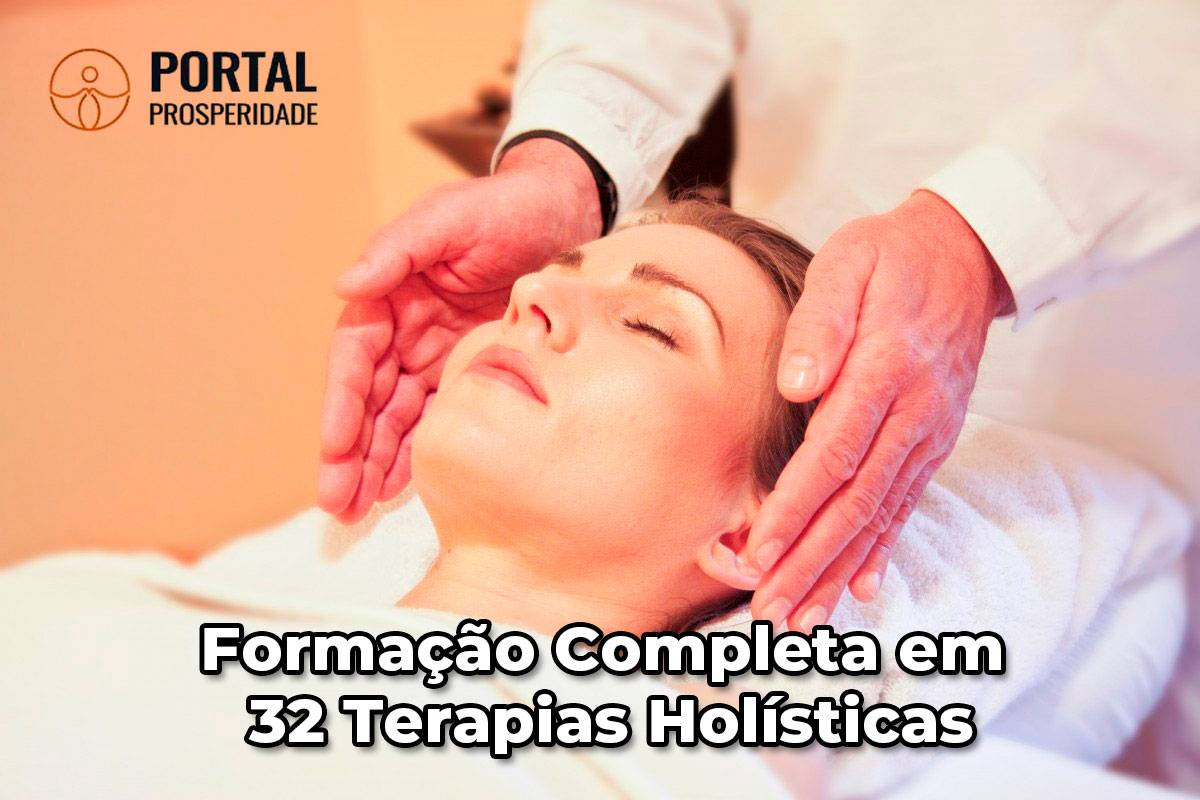 Formação Completa em 32 Terapias Holísticas