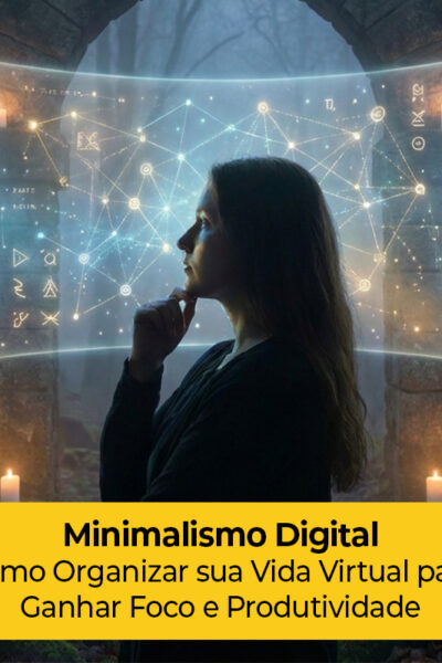 Minimalismo Digital: Como Organizar sua Vida Virtual para Ganhar Foco e Produtividade